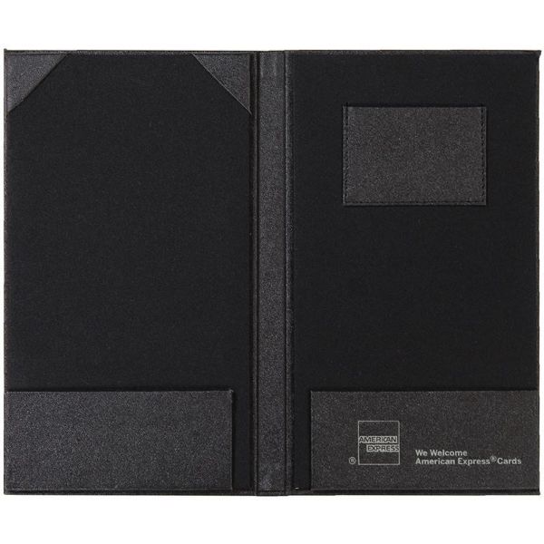 Custom Large Hard Cover - Blind Deboss - Black/Silver