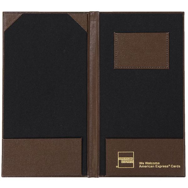 Custom Large Hard Cover - Blind Deboss - Brown/Gold